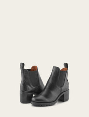 Frye Women's Black Sabrina Chelsea Boots Black
