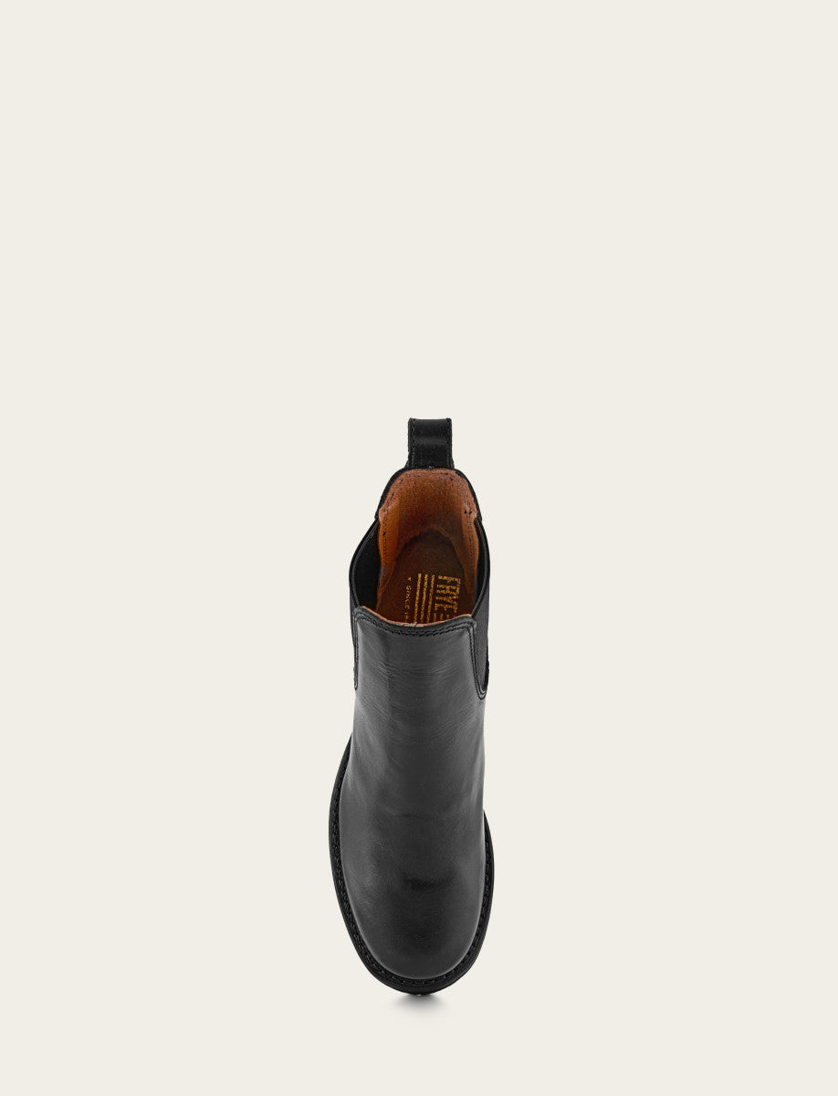 Frye Women's Black Sabrina Chelsea Boots Black