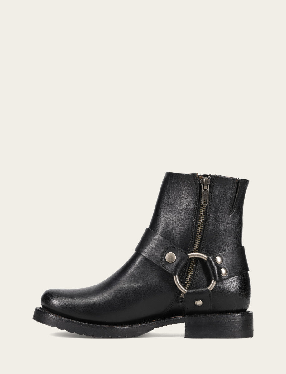 Frye Women's Black Veronica Flex Harness Booties Black