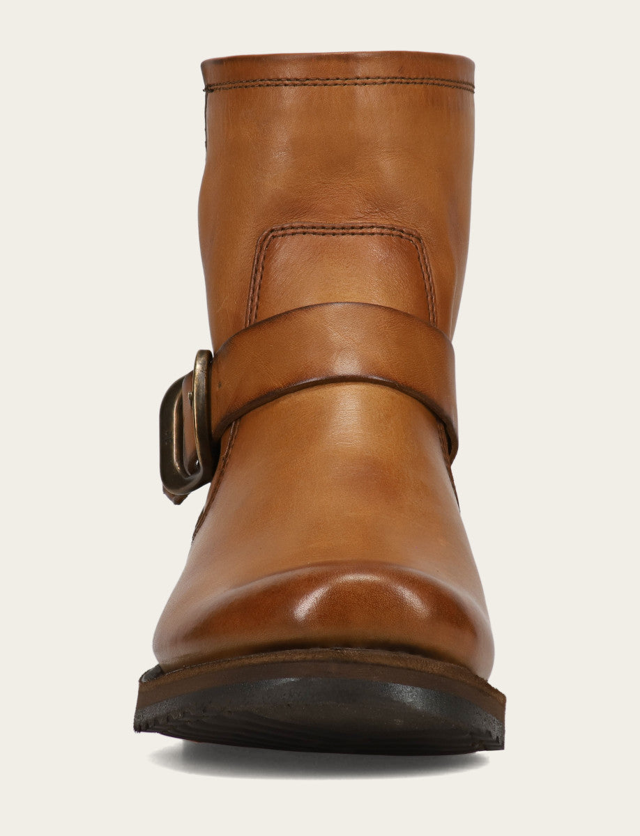 Frye Women's Caramel Veronica Flex Bootie Booties Caramel