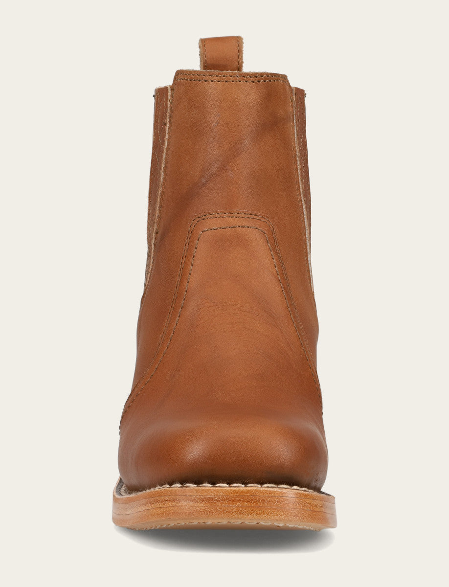 Frye Women's Saddle Campus Chelsea Booties Saddle