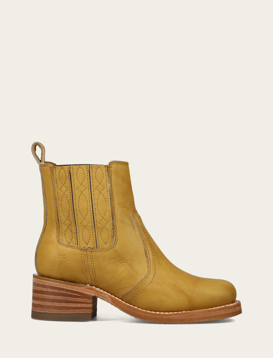 Frye Women's Banana Campus Chelsea Booties Banana