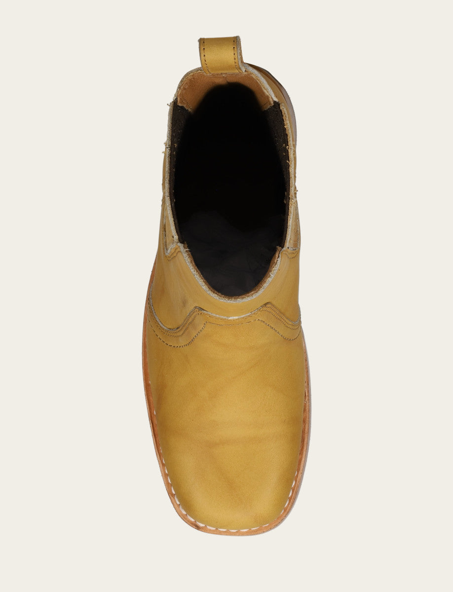 Frye Women's Banana Campus Chelsea Booties Banana