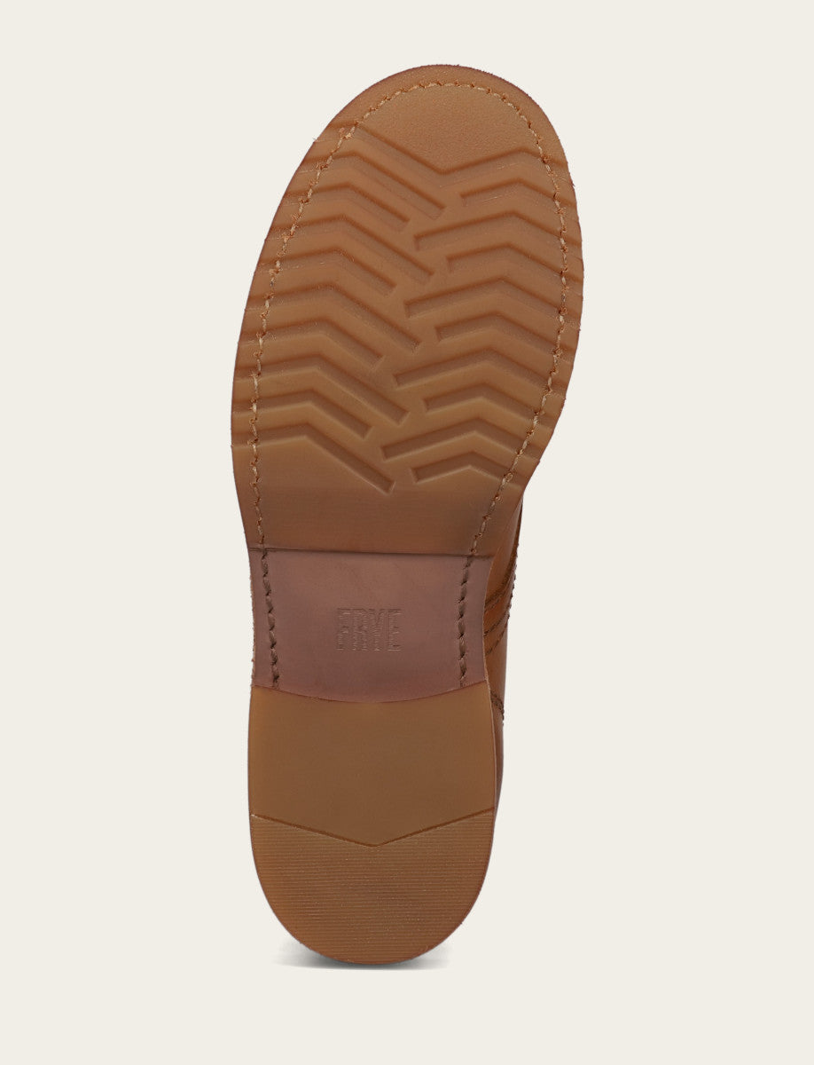Frye Women's Caramel Veronica Flex Combat Booties Caramel