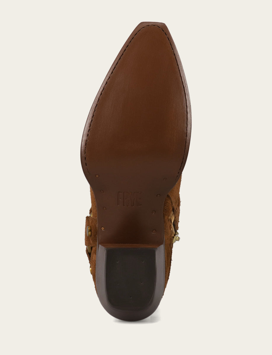 Frye Women's Bark Sacha Multi Strap Booties Bark