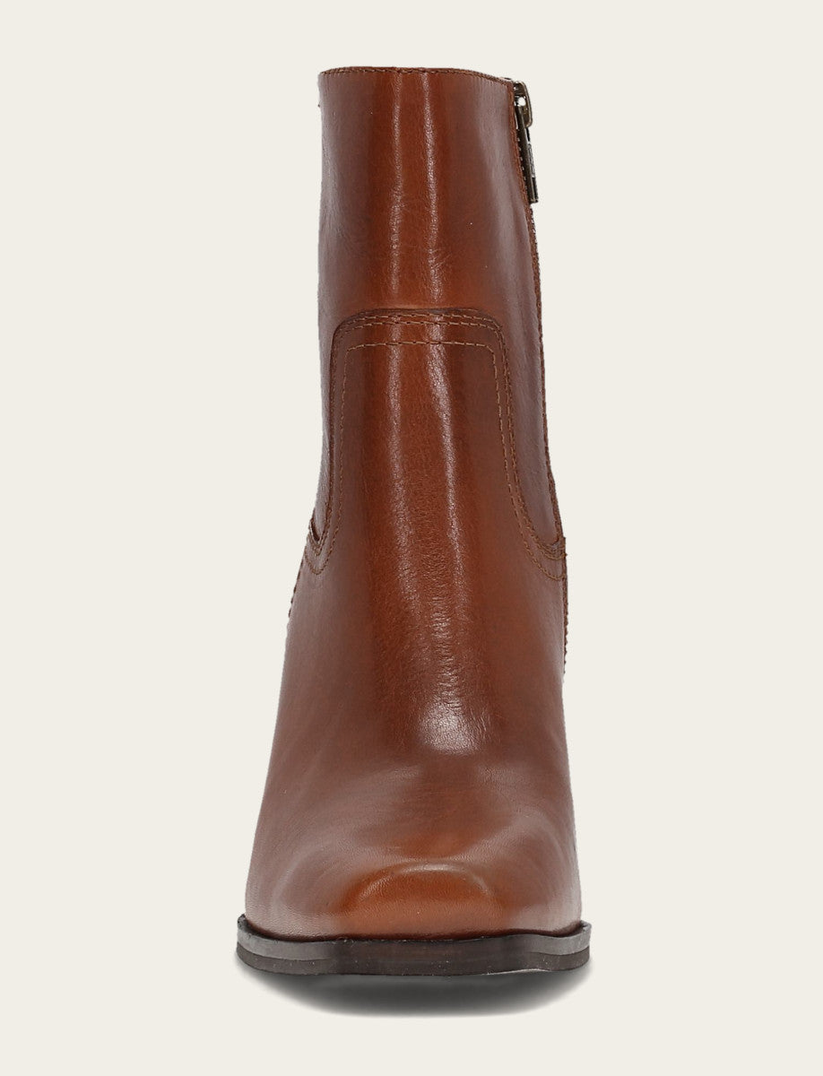 Frye Women's Cinnamon Shiloh Zip Booties Cinnamon