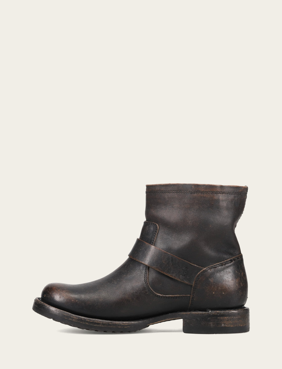 Frye Women's Antique Black Veronica Flex Booties Antique Black
