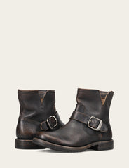 Frye Women's Antique Black Veronica Flex Booties Antique Black