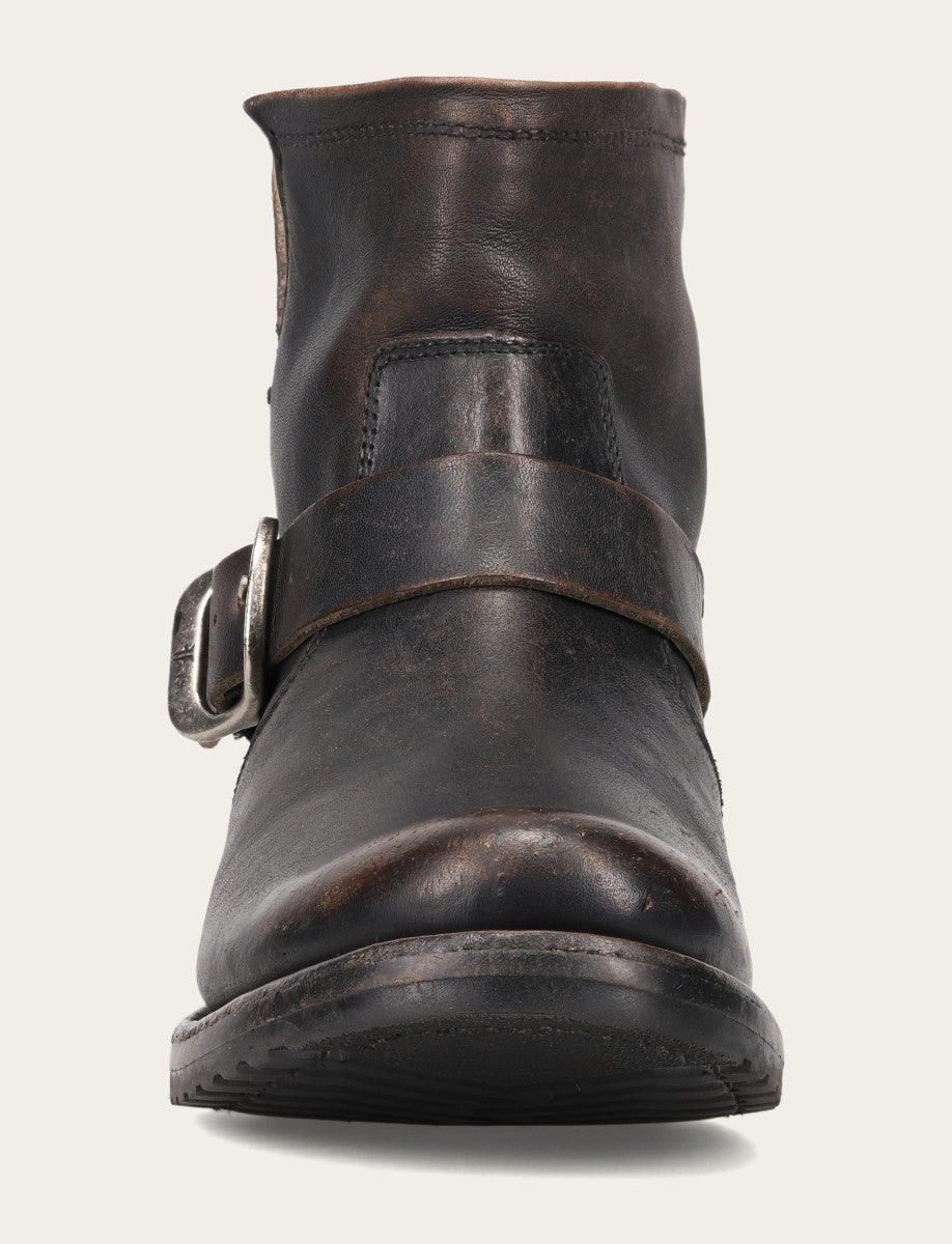 Frye Women's Antique Black Veronica Flex Booties Antique Black