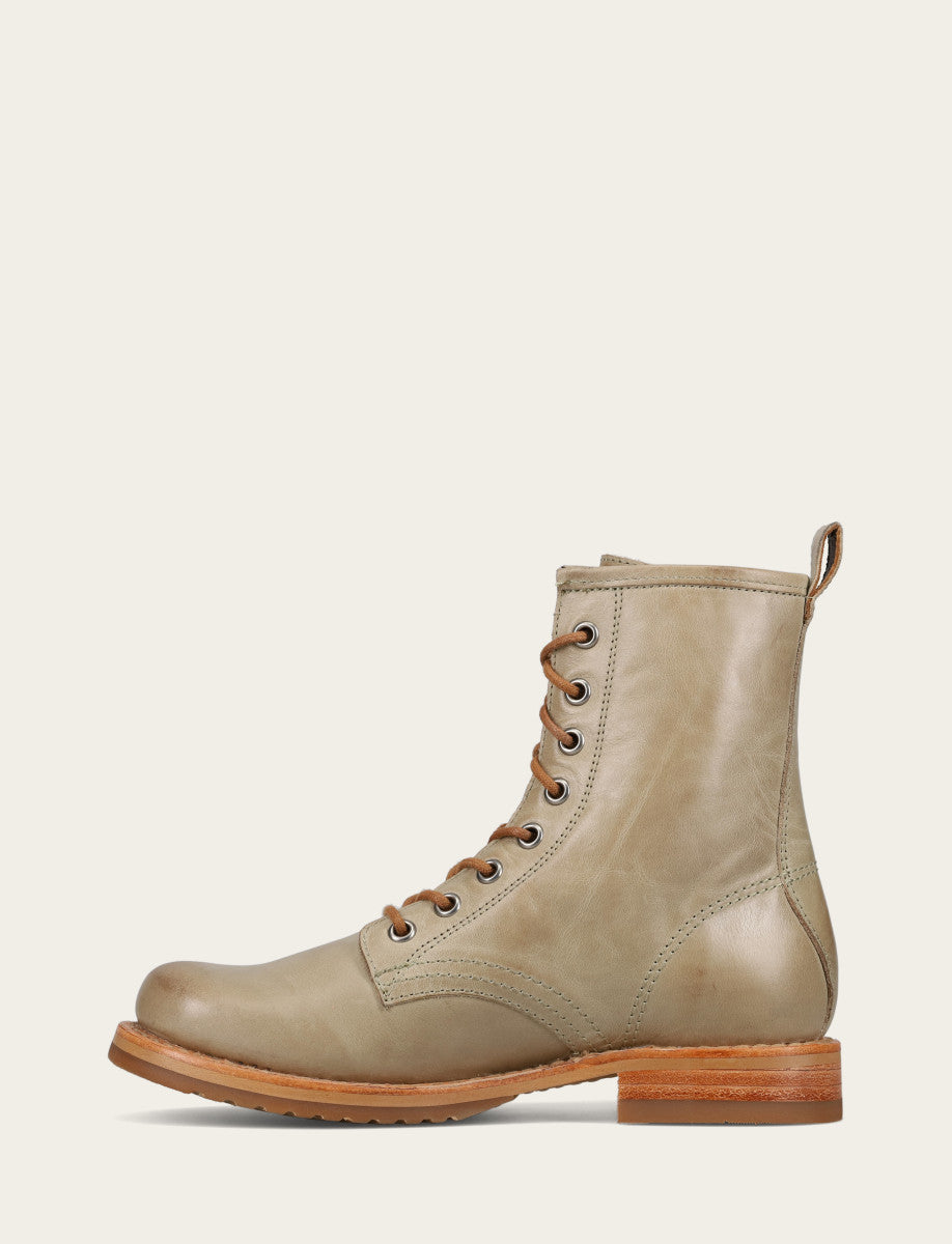 Frye Women's Eucalyptus Veronica Flex Combat Boot Eucalyptus