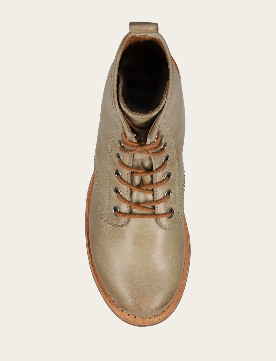 Frye Women's Eucalyptus Veronica Flex Combat Boot Eucalyptus