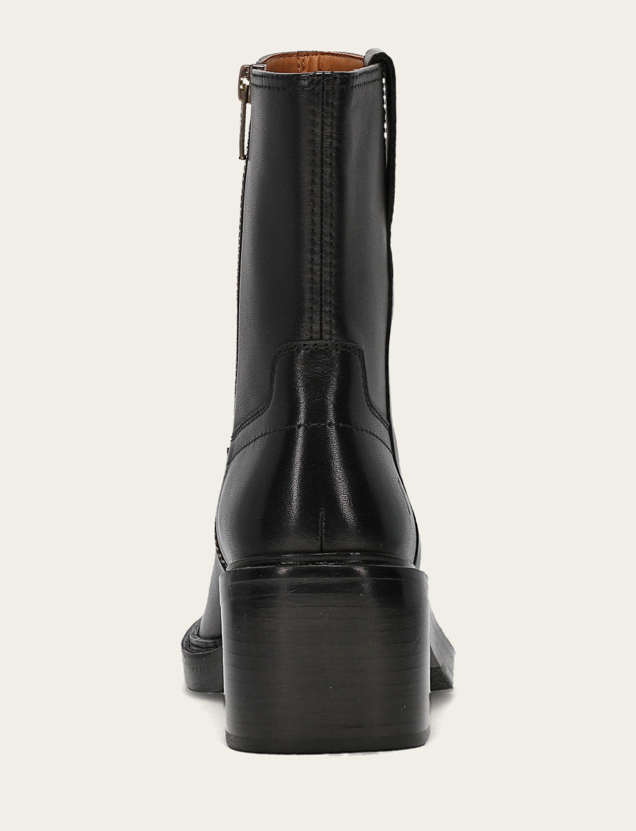 Frye Women's Black Kate Short Inside Zip Boot Black