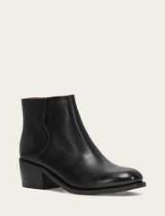 Frye Women's Black Carson 2 Piping Booties Black