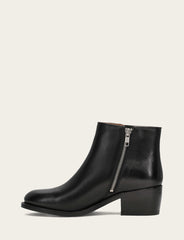Frye Women's Black Carson 2 Piping Booties Black