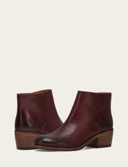 Frye Women's Merlot Carson 2 Piping Booties Merlot