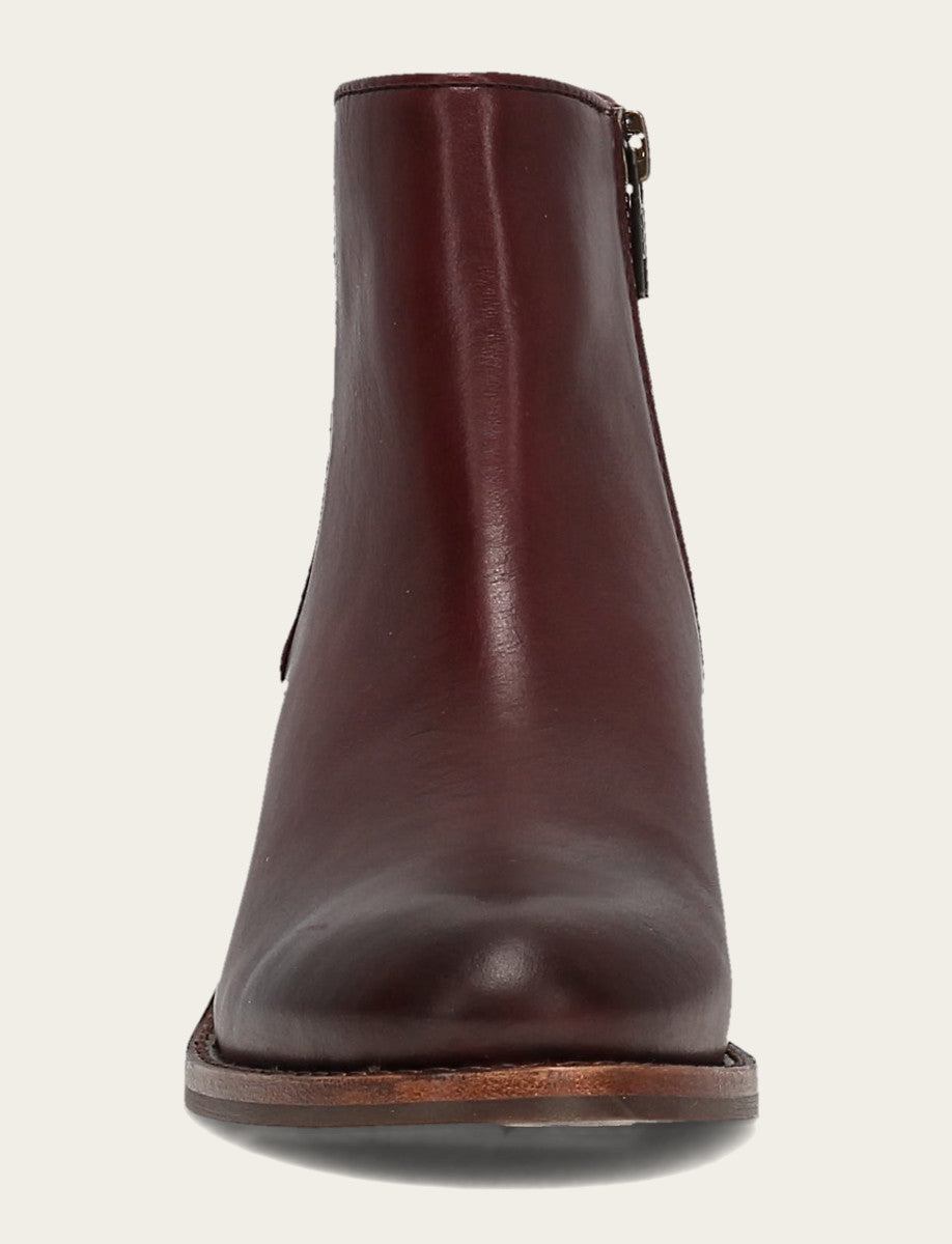 Frye Women's Merlot Carson 2 Piping Booties Merlot