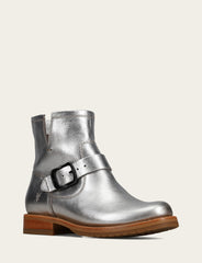Frye Women's Silver Veronica Flex Booties Silver