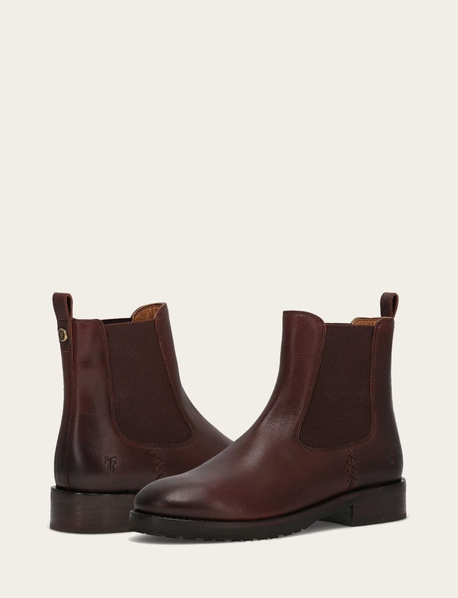 Frye Women's Brown Melissa Lug Chelsea Boot Brown