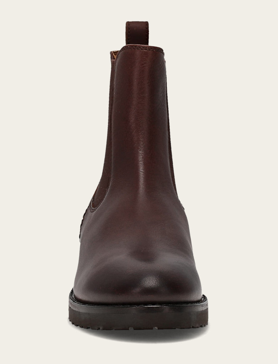 Frye Women's Brown Melissa Lug Chelsea Boot Brown