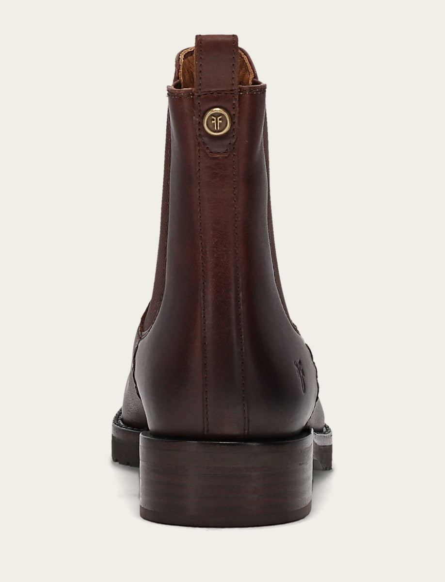Frye Women's Brown Melissa Lug Chelsea Boot Brown