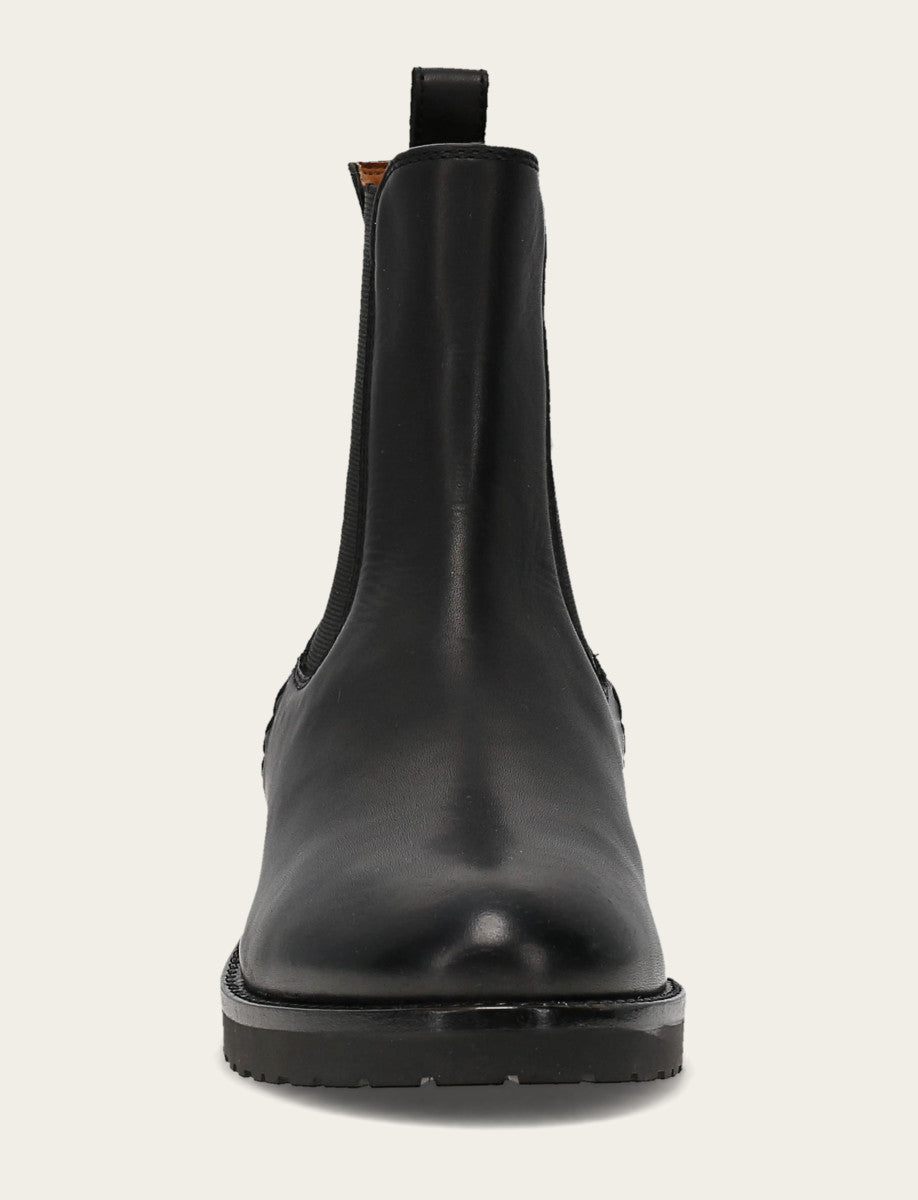 Frye Women's Black Melissa Lug Chelsea Boot Black