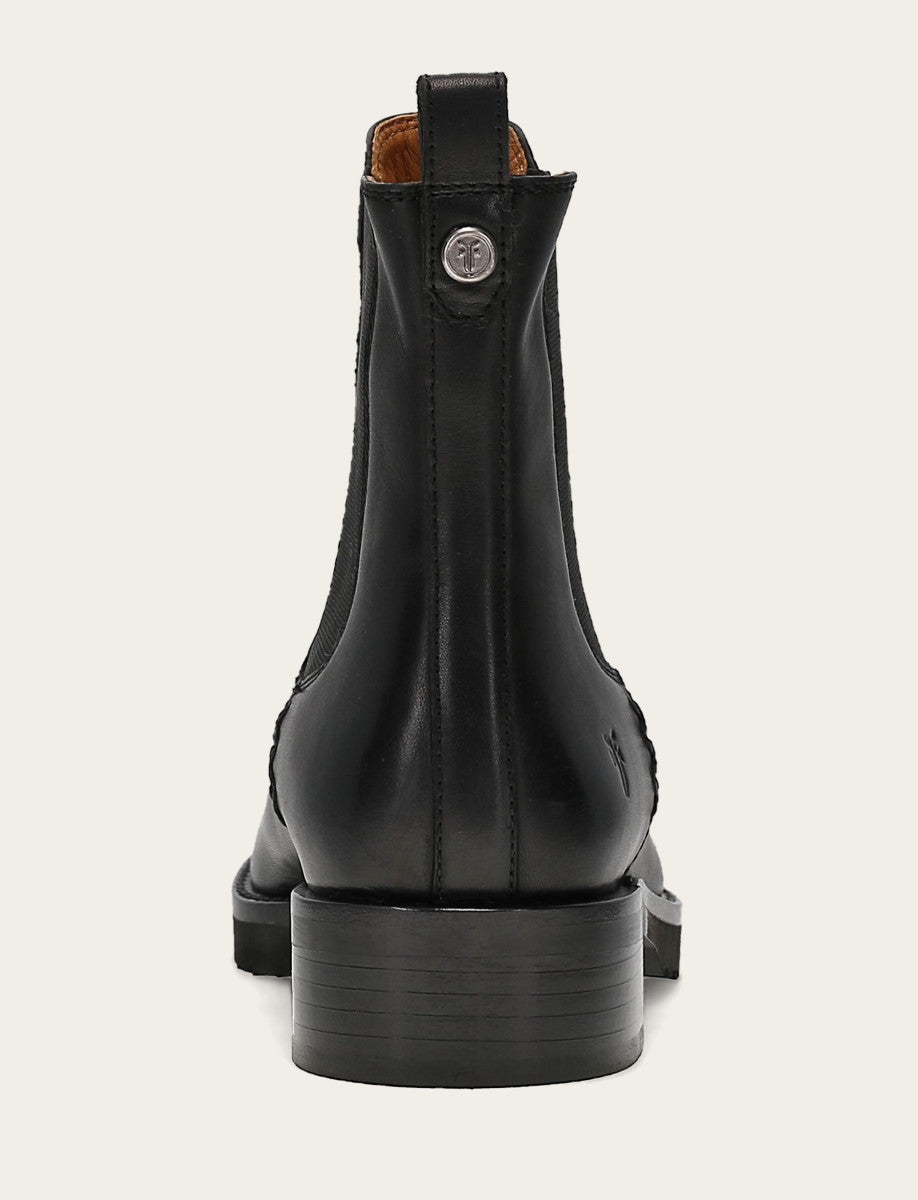 Frye Women's Black Melissa Lug Chelsea Boot Black