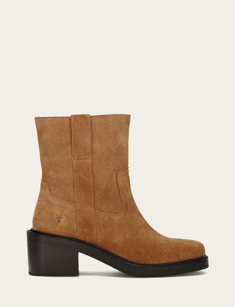 Frye Women's Toffee Kate Short Inside Zip Boot Toffee