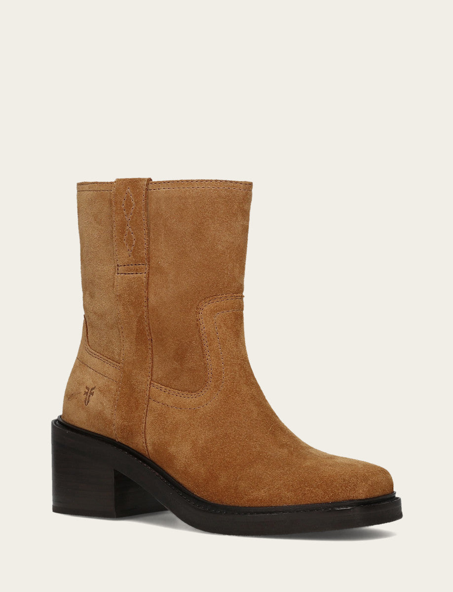 Frye Women's Toffee Kate Short Inside Zip Boot Toffee