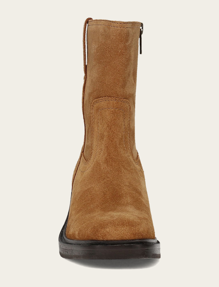 Frye Women's Toffee Kate Short Inside Zip Boot Toffee