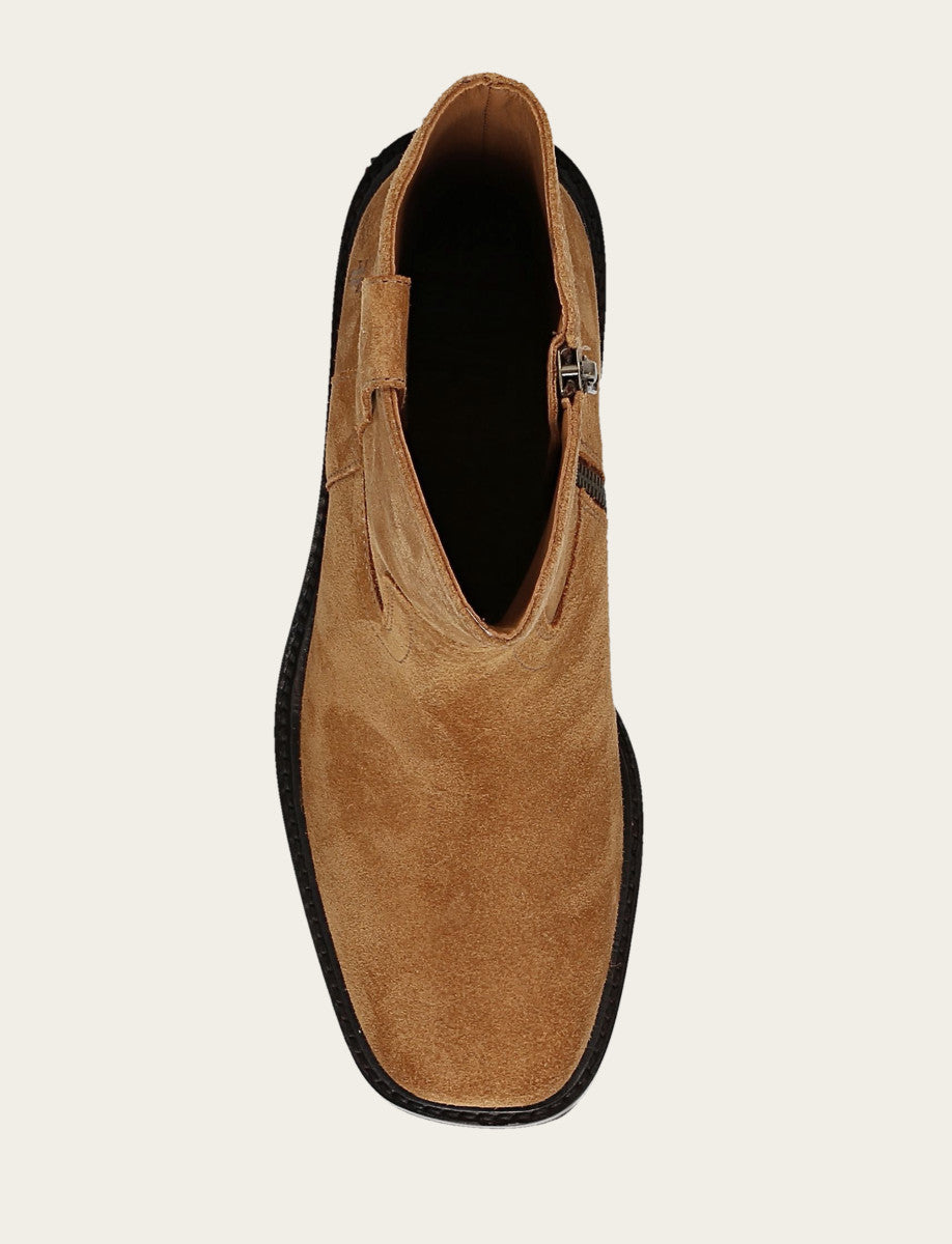 Frye Women's Toffee Kate Short Inside Zip Boot Toffee