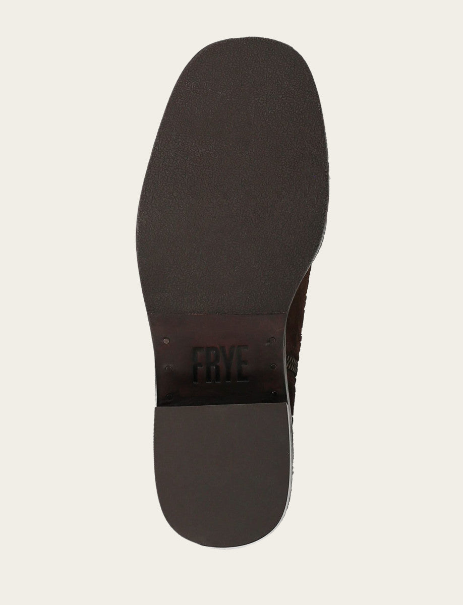 Frye Women's Chocolate Kate Short Inside Zip Boot Chocolate