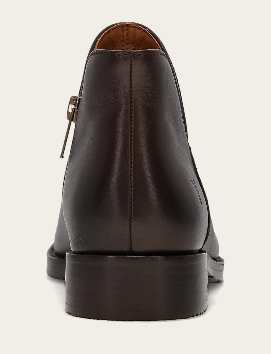 Frye Women's Dark Brown Melissa Shootie 2 Boot Dark Brown