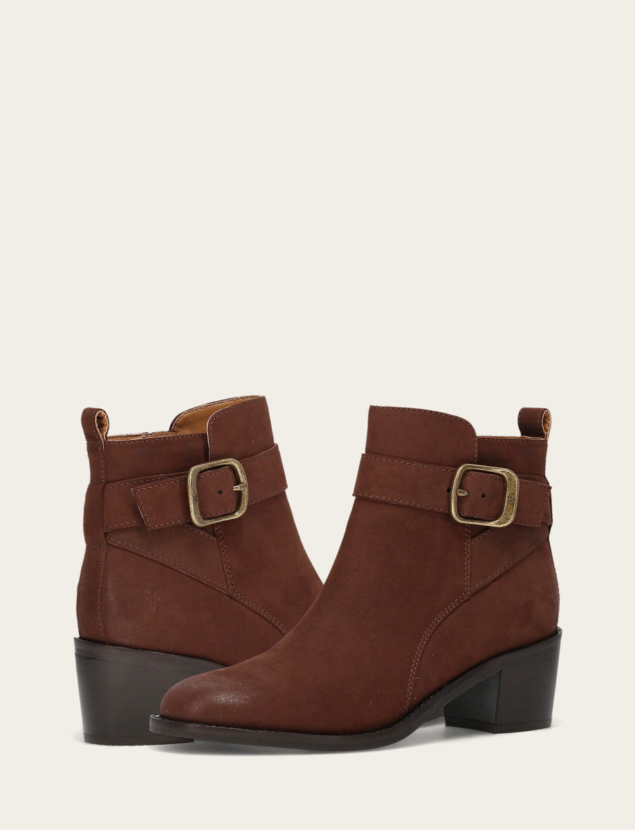 Frye Women's Brown Piper Booties Brown