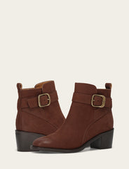 Frye Women's Brown Piper Booties Brown