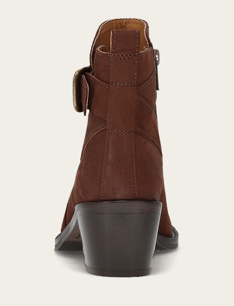 Frye Women's Brown Piper Booties Brown
