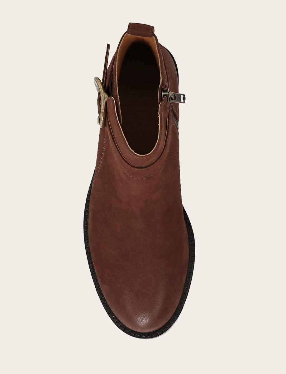 Frye Women's Brown Piper Booties Brown