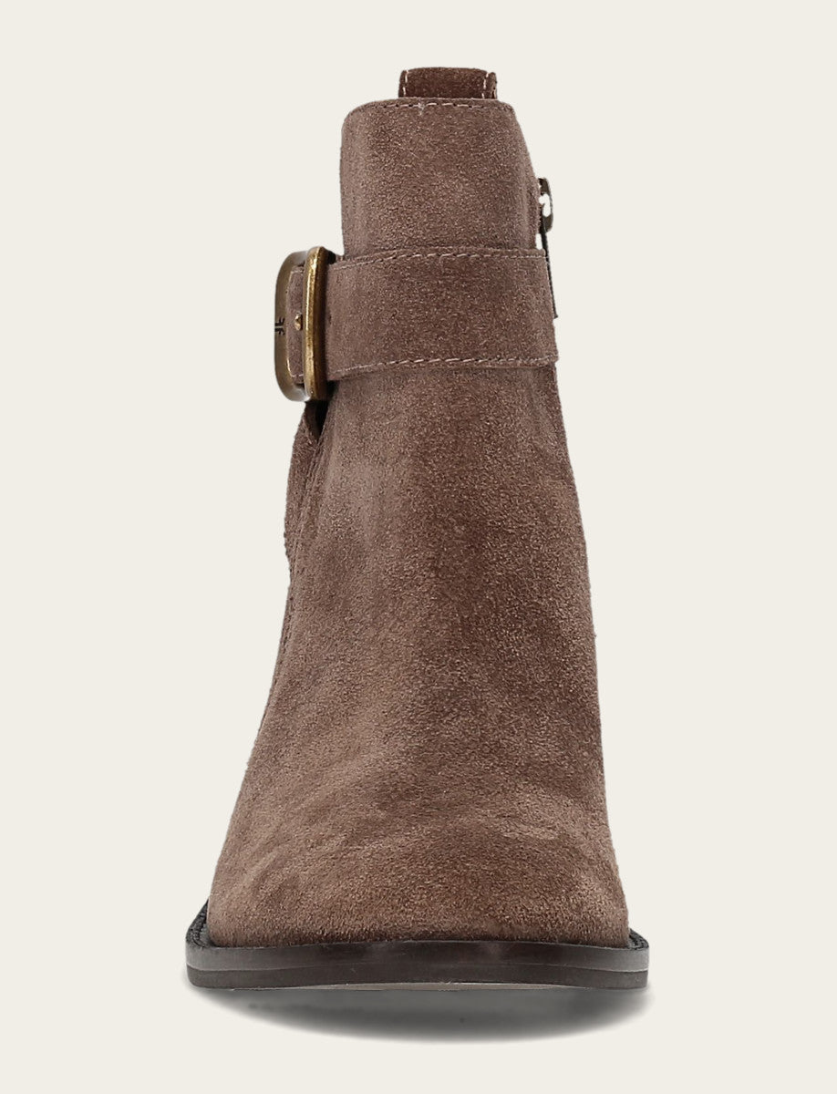 Frye Women's Taupe Piper Booties Taupe