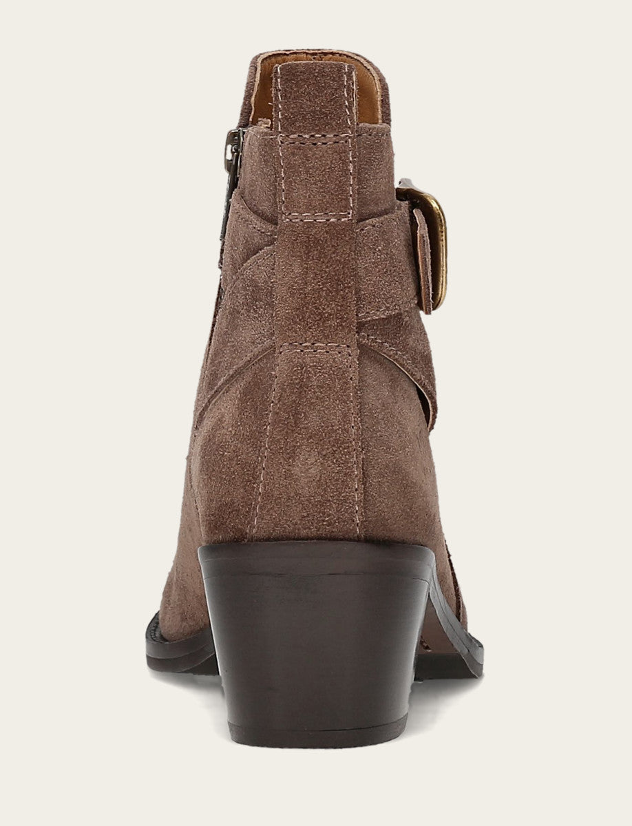 Frye Women's Taupe Piper Booties Taupe