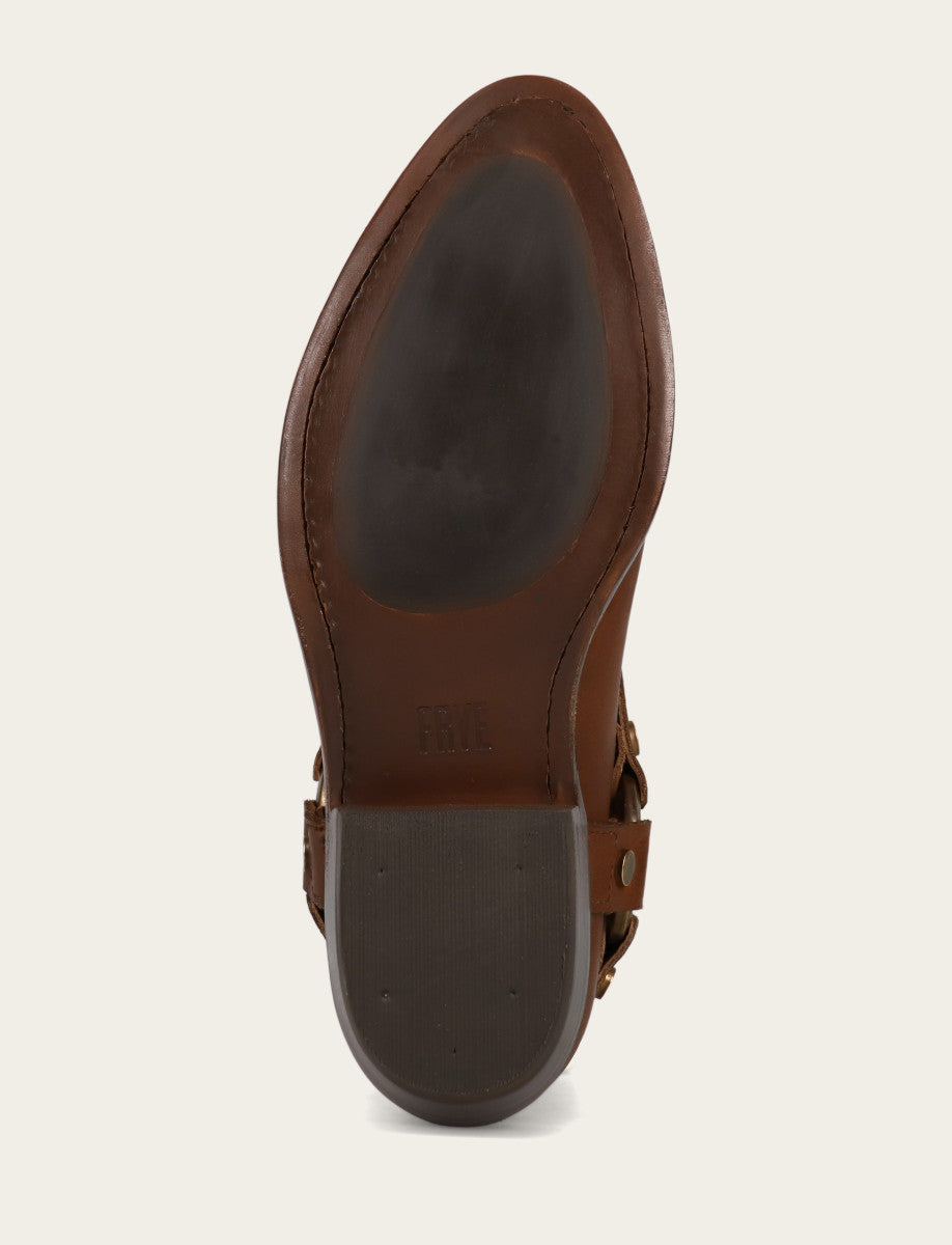 Frye Women's Saddle Billy Short Harness Booties Saddle