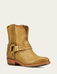 Frye Women's Banana Billy Short Harness Booties Banana