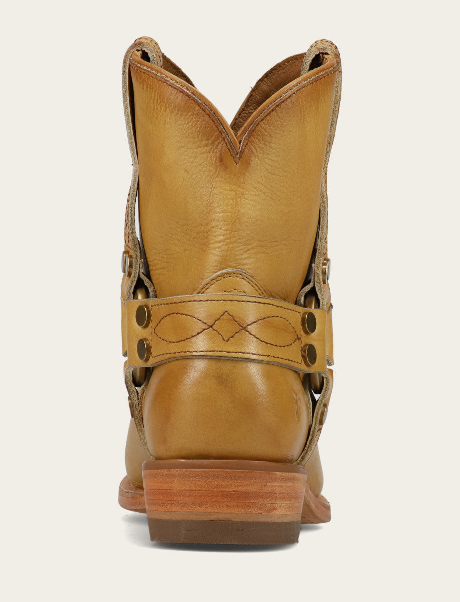 Frye Women's Banana Billy Short Harness Booties Banana