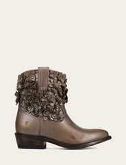 Frye Women's Metallic Stone Billy Flower Boot Metallic Stone
