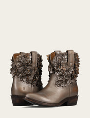 Frye Women's Metallic Stone Billy Flower Boot Metallic Stone