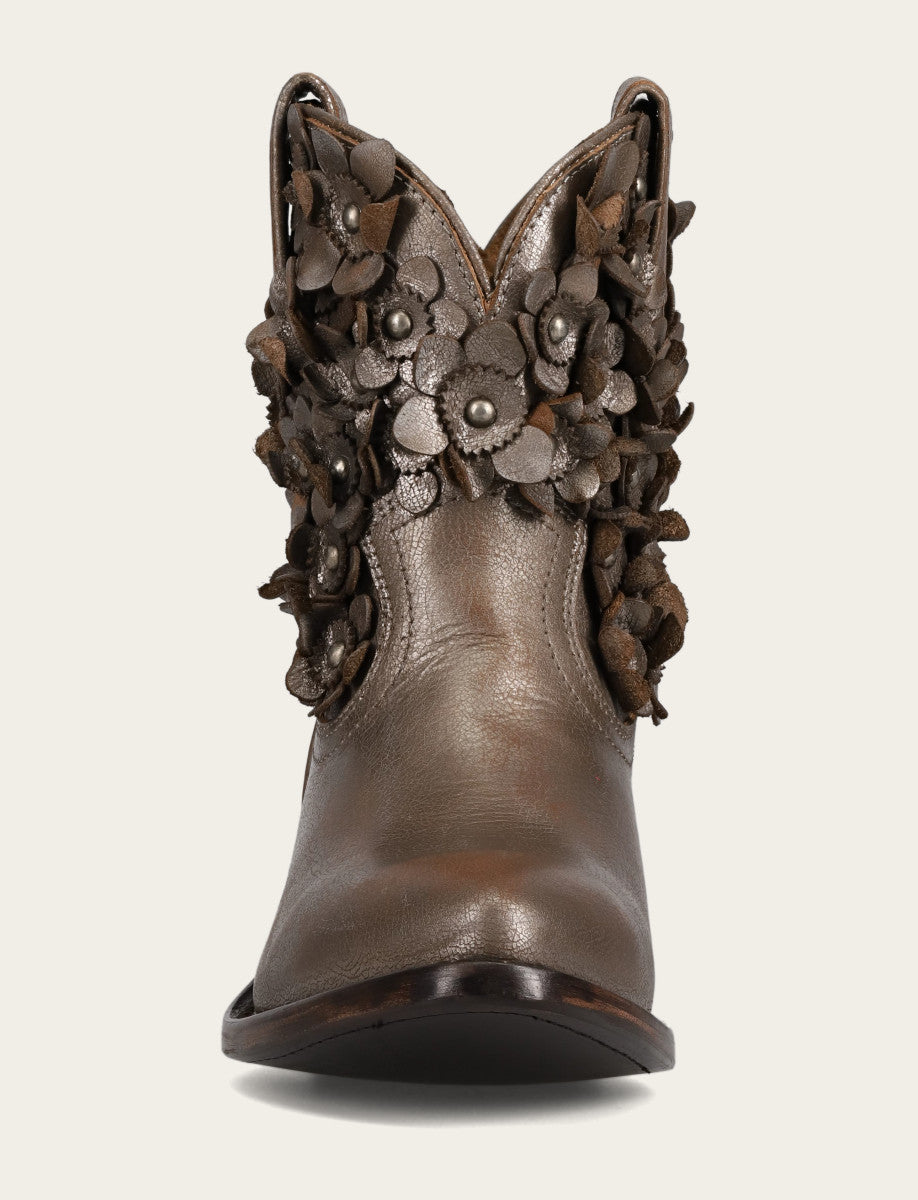 Frye Women's Metallic Stone Billy Flower Boot Metallic Stone