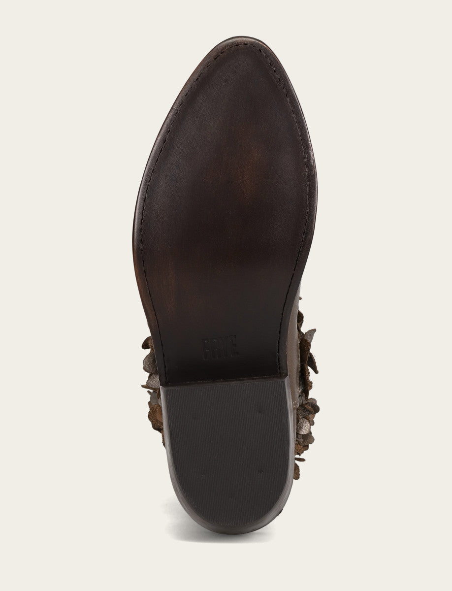 Frye Women's Metallic Stone Billy Flower Boot Metallic Stone