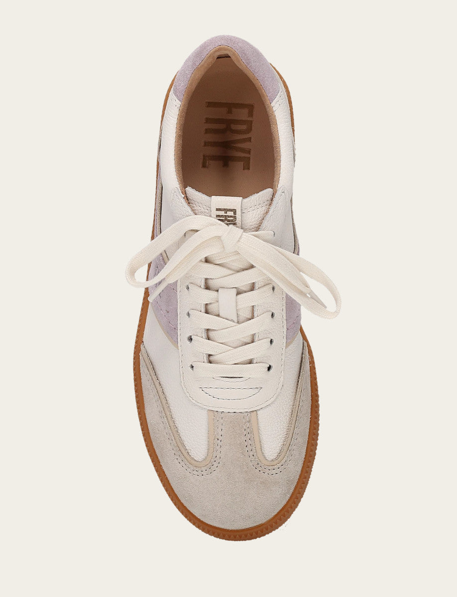 Frye Milly Low Lace Ivory Lavender