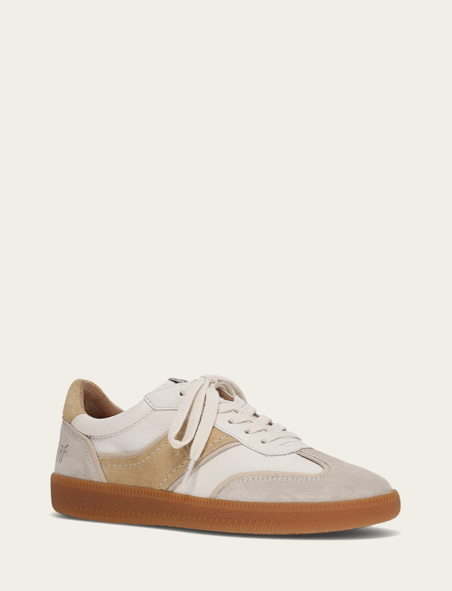 Frye Milly Low Lace Ivory Lemon