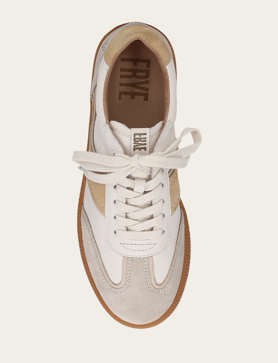 Frye Milly Low Lace Ivory Lemon
