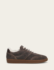 Frye Women's Dark Truffle Milly Low Lace Shearling Sneaker Dark Truffle