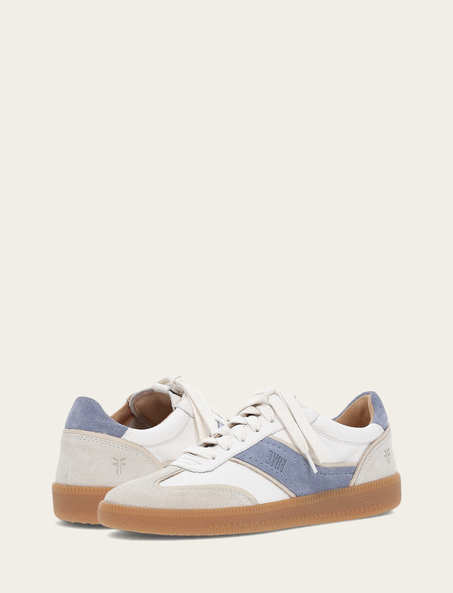Frye Women's Ivory Azul Milly Low Lace Sneakers Ivory Azul